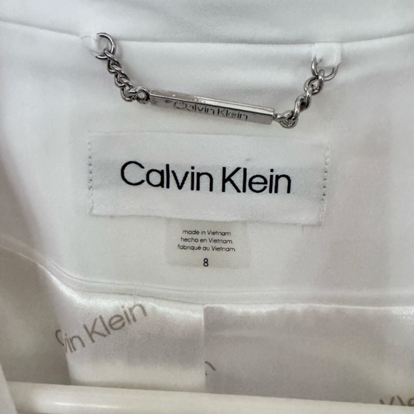 Calvin Klein White Blazer - Picture 5 of 6